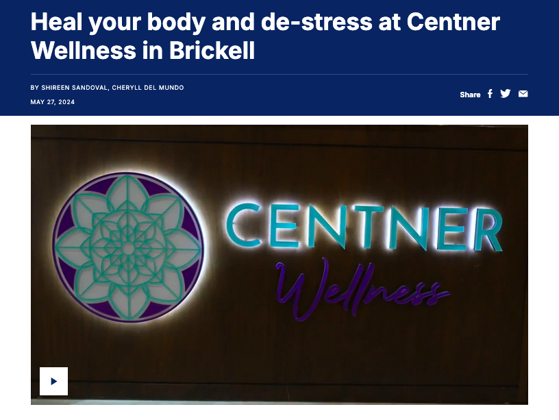 Centner Brickell on WSVN’s Deco Drive | Leading Wellness Destination in Miami
